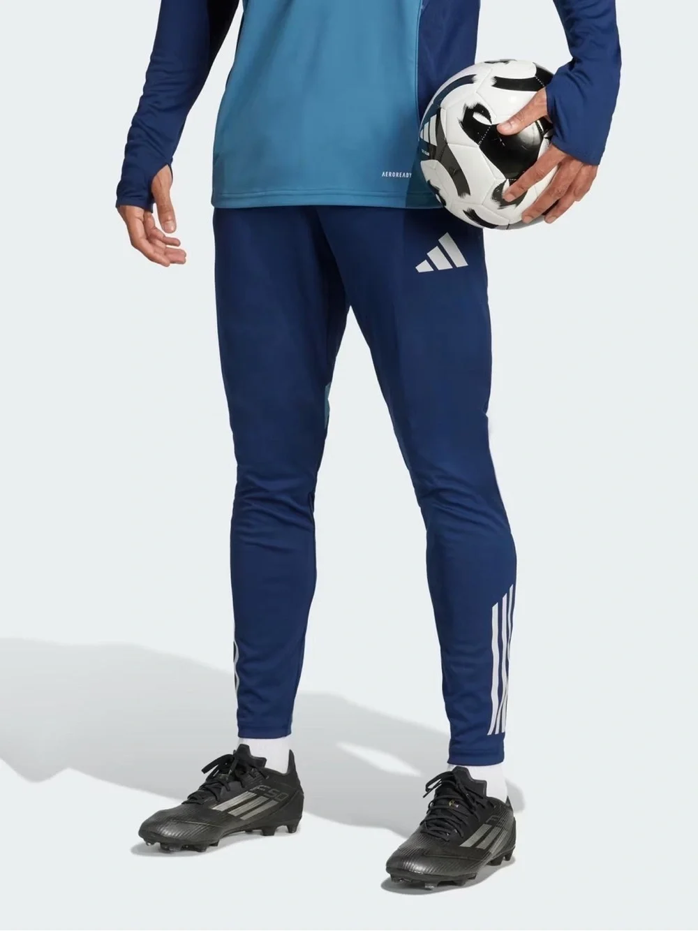 Vintage retro adidas arsenal Madrid training running soccer track pants M $90